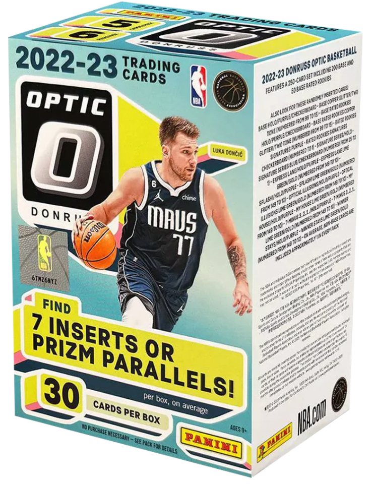 2022-23 Panini NBA Donruss Optic Basketball Blaster Box